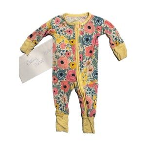 Little Sleepies | OG Secret Garden Zippy | Newborn